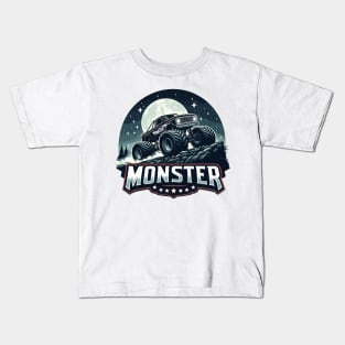 Monster Truck Kids T-Shirt